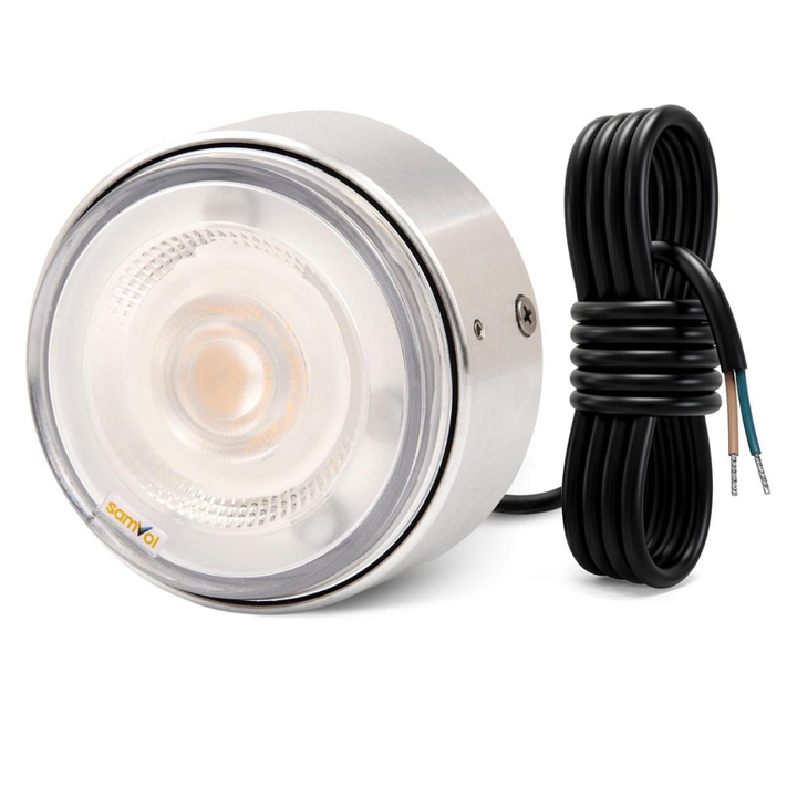 ULBA03 Aluminum Underwater Landscape 12-24V AC/DC 12W/24W Automatic Color-Changing RGB Integrated LED Fountain Light Pond Lighting IP68 for Wall Mounting