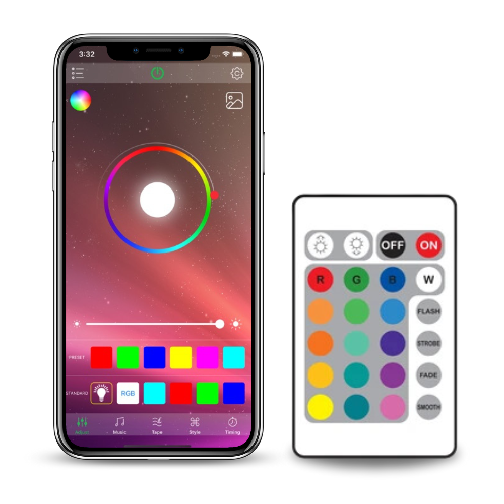 CDRA30 Cast Aluminum Color Changing Spotlight | 30W Integrated RGBW Smart Bluetooth AC12V Low Voltage Landscape Light