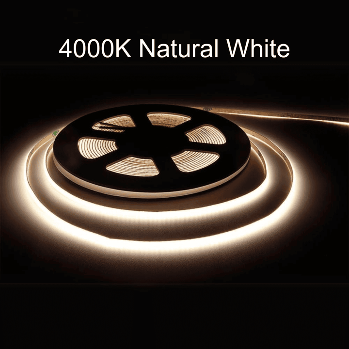 SLD11 Dotless Linear LED 3mm Width, 3000K/4000K/6500K 1.46W/ft COB Strip Lights IP20 Low Voltage DC12V/24V Tape Light