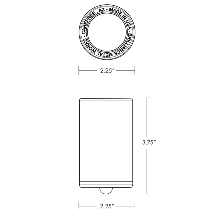 Brilliance Carlsbad Low Voltage MR16 Brass Flat-Top In-Ground Well Light Outdoor Landscape Lighting