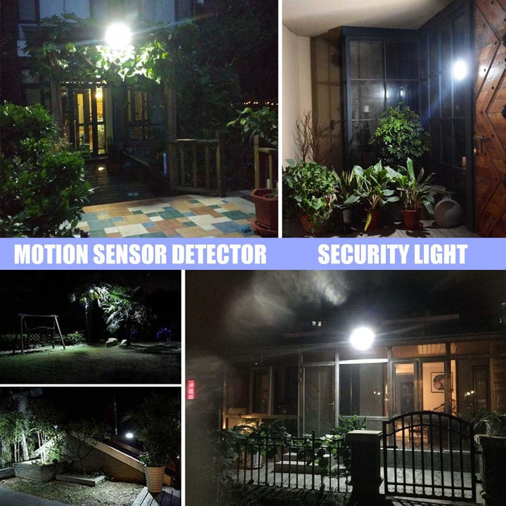 10W 12V Low Voltage AC/DC IP65 Waterproof 10W Mini LED Outdoor Security Flood Lights with PIR and Motion Sensor