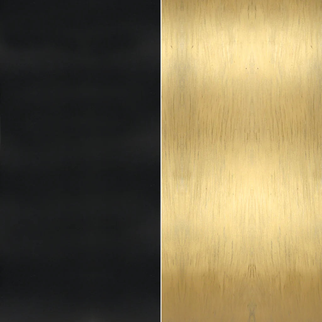 Brian Patrick Flynn Capsule 1 Light Outdoor Sconce 6"x10" Stainless Steel and Glass Matte Black with Textured Gold Finish 120V 1 E26 Medium Base LED Bulb Socket for Patio, Garden, Interior and Exterior Walls