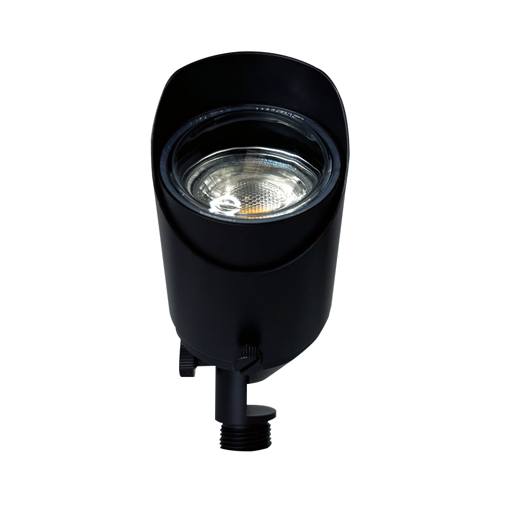 SPB05 Cast Brass Spotlight | Lamp Ready 12V Low Voltage Landscape Light