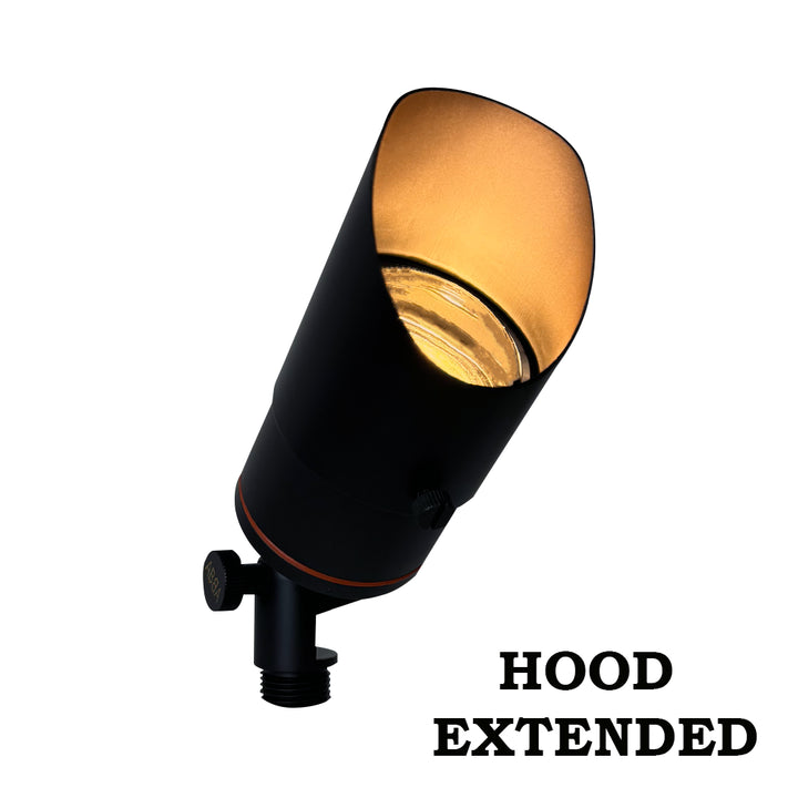 SPB05 Cast Brass Spotlight | Lamp Ready 12V Low Voltage Landscape Light