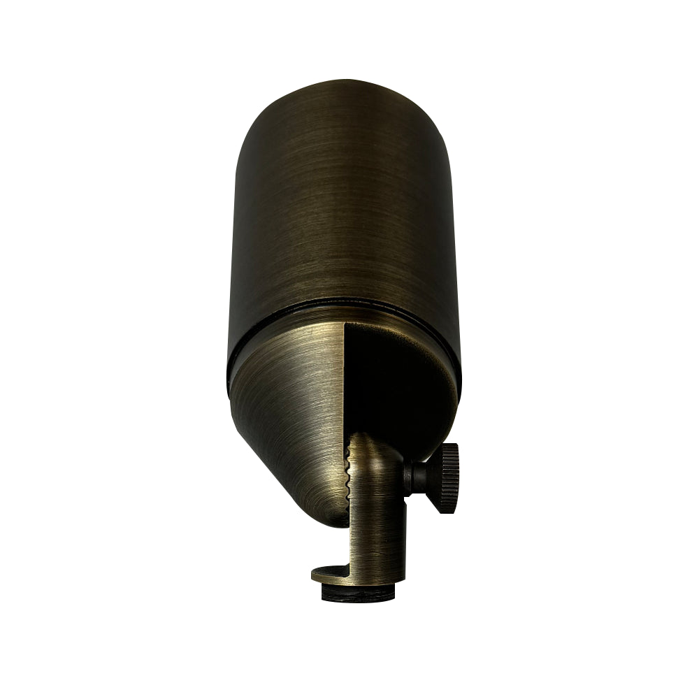 SPB05 Cast Brass Spotlight | Lamp Ready 12V Low Voltage Landscape Light