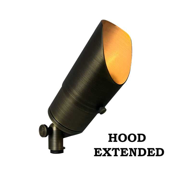 SPB05 Cast Brass Spotlight | Lamp Ready 12V Low Voltage Landscape Light