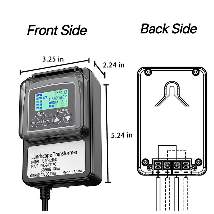 TSPDC100 DC12V 100W Digital Transformer | Low Voltage Power Supply