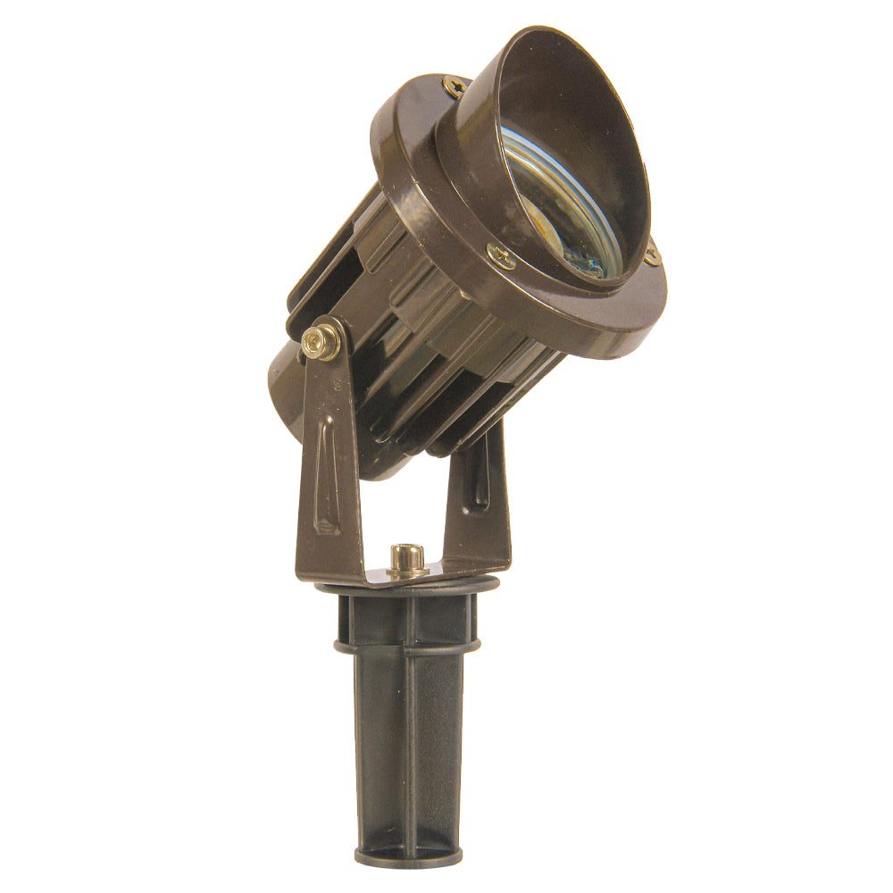 CD75 Cast Aluminum Spot Light | 7W Integrated LED Low Voltage Landscape Light - Sun Bright Lighting