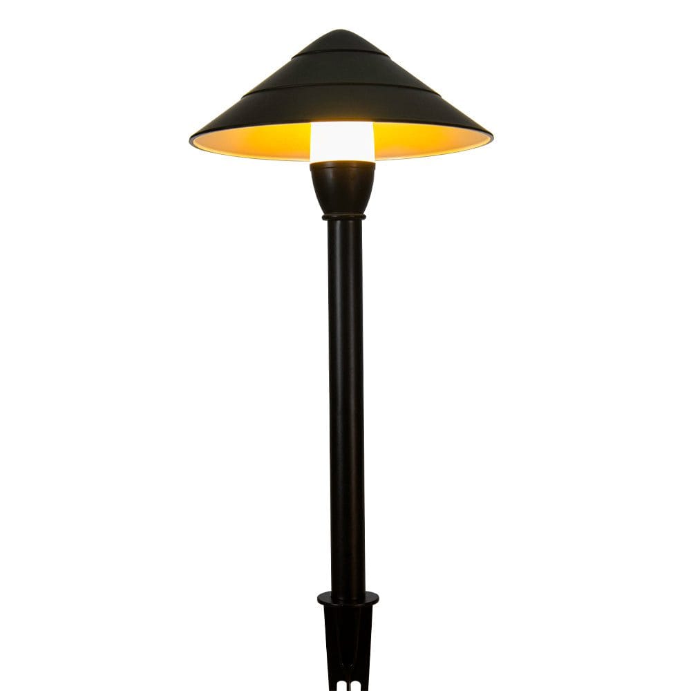 CDPA65 Cast Aluminum Path Light | 3W Integrated LED Low Voltage Landscape Light - Sun Bright Lighting