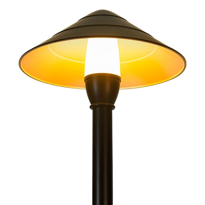 CDPA65 Cast Aluminum Path Light | 3W Integrated LED Low Voltage Landscape Light - Sun Bright Lighting