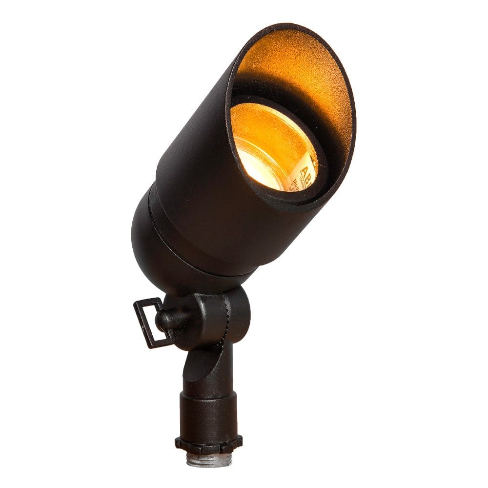 DL01 Cast Aluminum Spot Light | Lamp Ready Low Voltage Landscape Light - Sun Bright Lighting