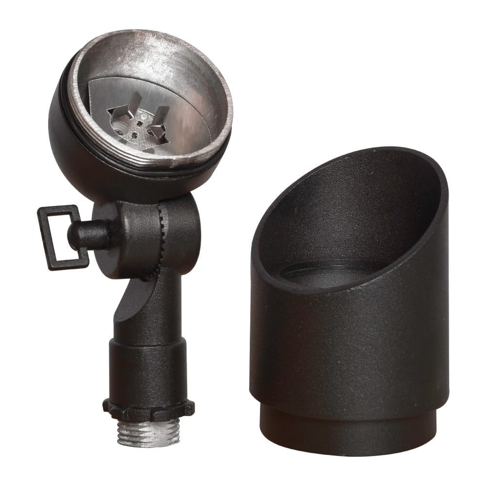DL01 Cast Aluminum Spot Light | Lamp Ready Low Voltage Landscape Light - Sun Bright Lighting