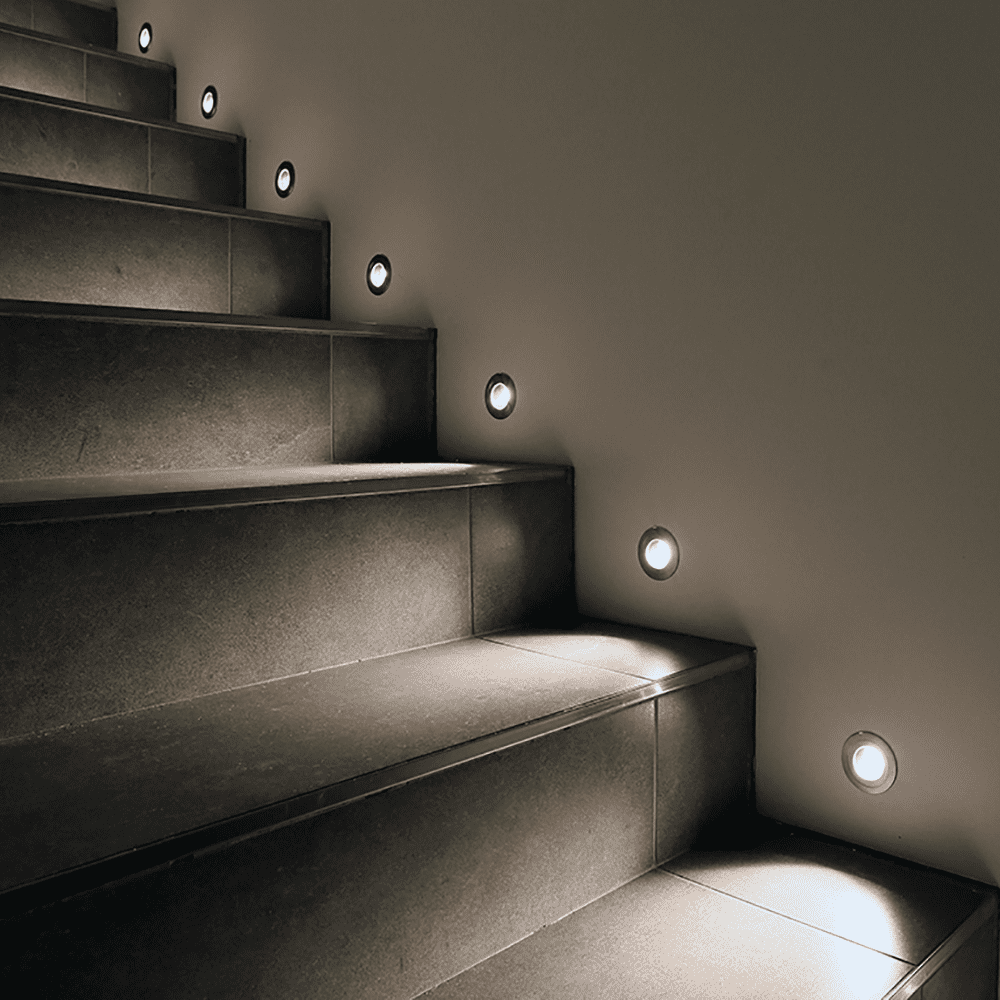 DM52 3W COB LED Low Voltage Ground Landscape Well Lights Waterproof Fixture.