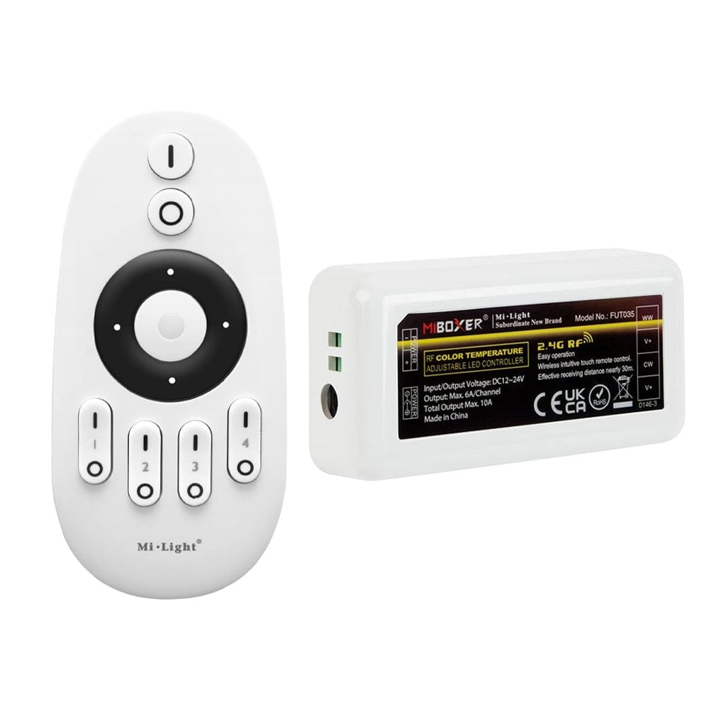 SLD07 Dotless Linear LED Tunable CCT (2700K-6500K) 4.5W/ft for 10mm COB Strip Lights Low Voltage DC24V Tape Light