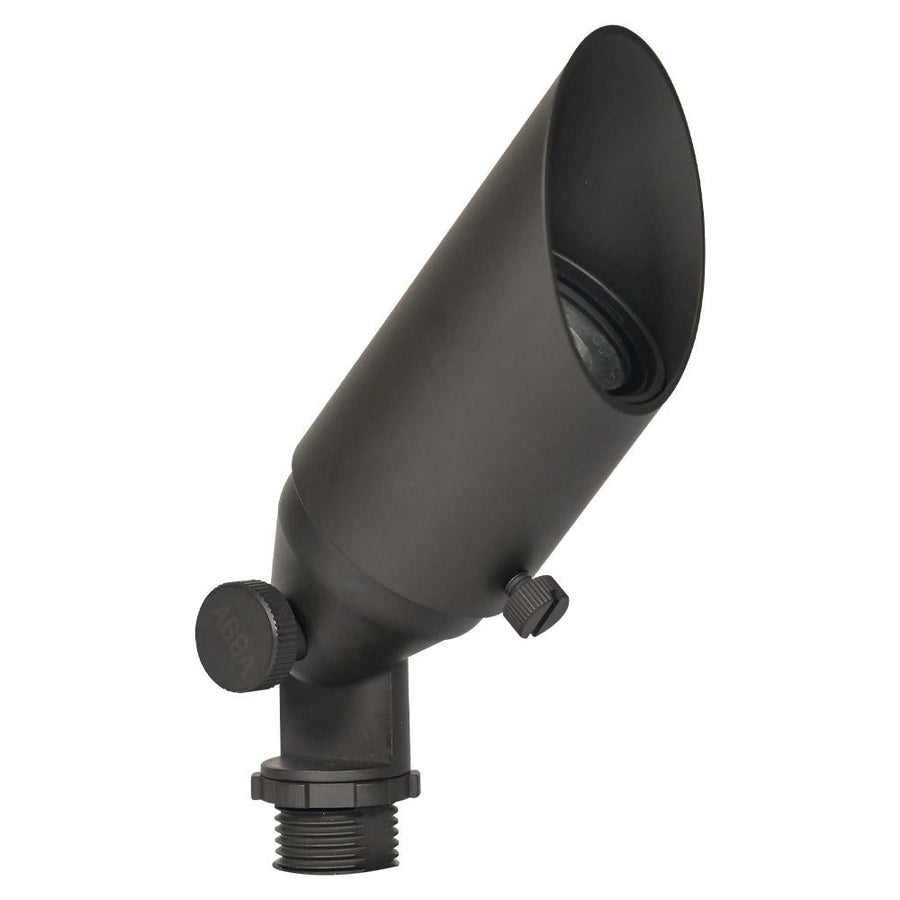 SPB10Cast Brass Spot Light | 8W Integrated LED Low Voltage Landscape Light - Sun Bright Lighting