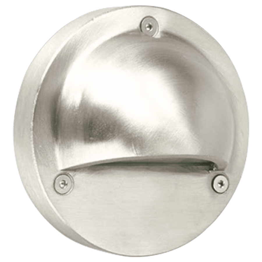 STS09 LED Round Stainless Steel Deck Light Surface Mount Low Voltage Landscape Lighting.