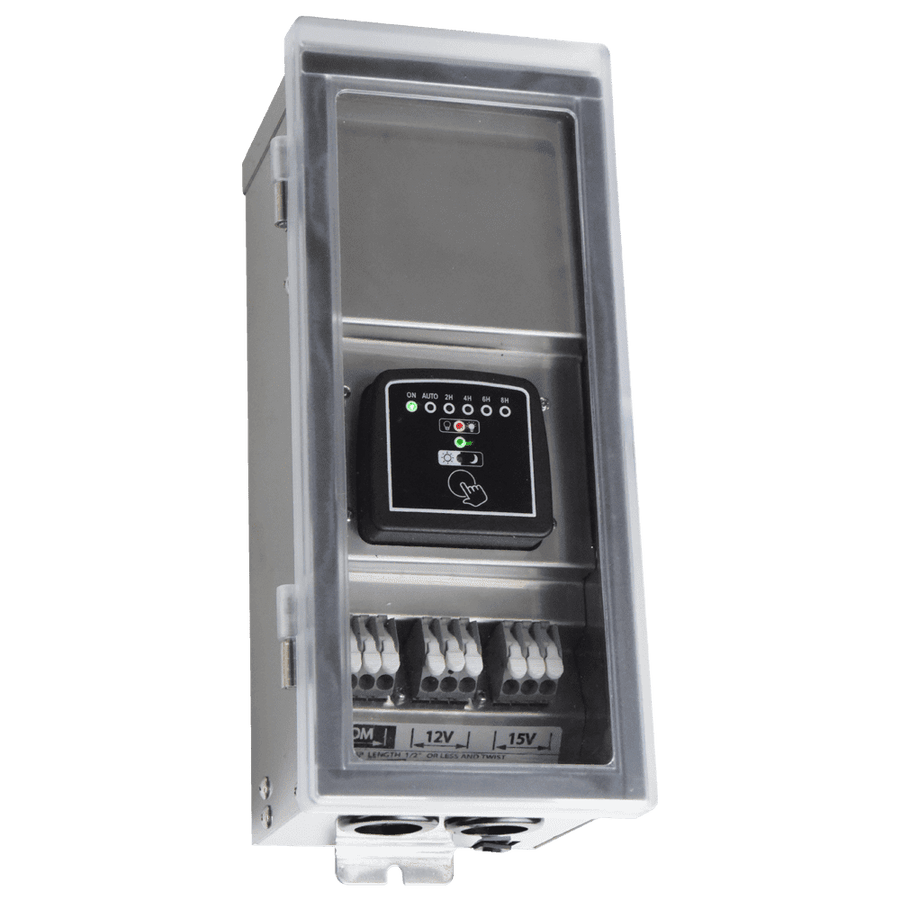 STS300 300W Digital 12V, 15V Low Voltage Transformer with Photocell & Timer IP65.