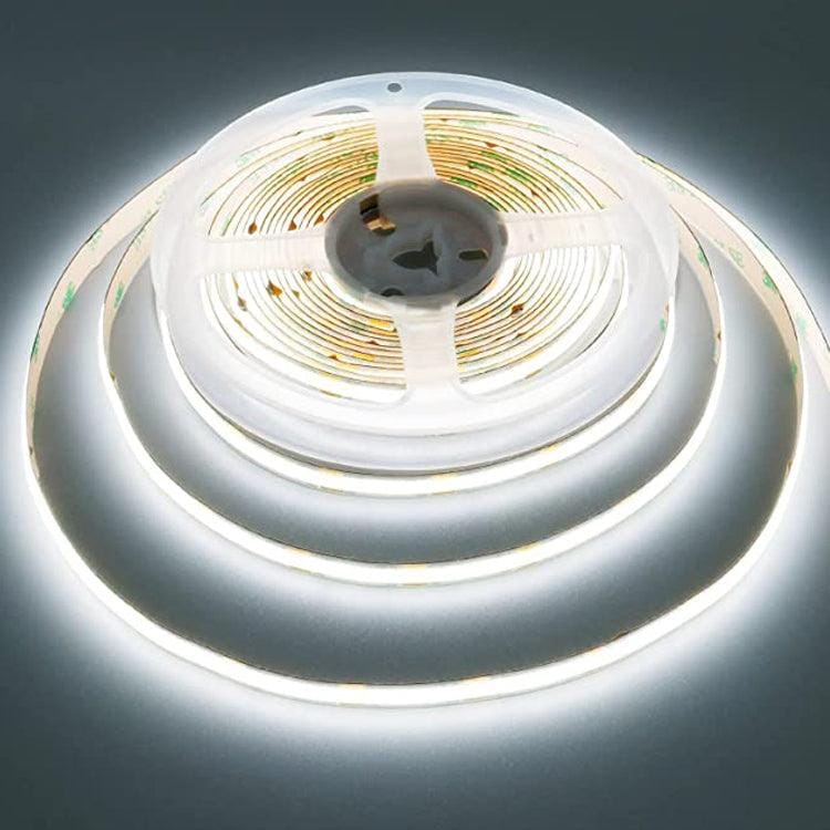 Dotless Linear LED Strip Lights Low Voltage FCOB DC12V Tape Light - Kings Outdoor Lighting