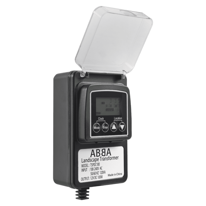 TSPDC100 DC 100W Digital Transformer | Low Voltage Power Supply - Sun Bright Lighting