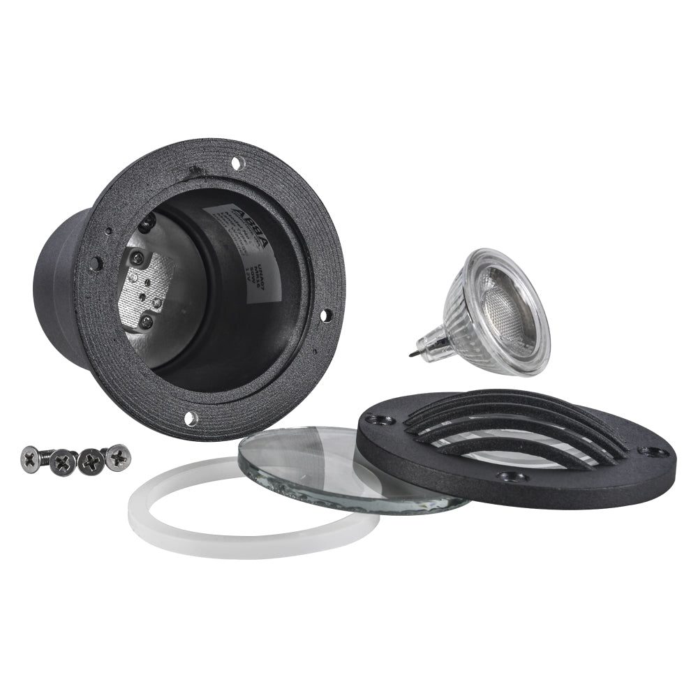 UNA06 Cast Aluminum In-Ground Well Light | Lamp Ready Low Voltage Landscape Light - Sun Bright Lighting