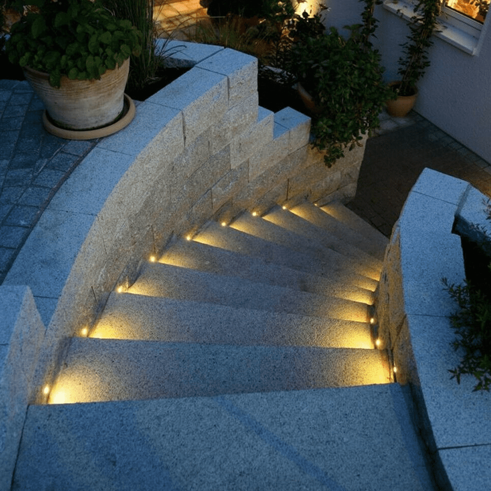 DM52 3W COB LED Low Voltage Ground Landscape Well Lights Waterproof Fixture.