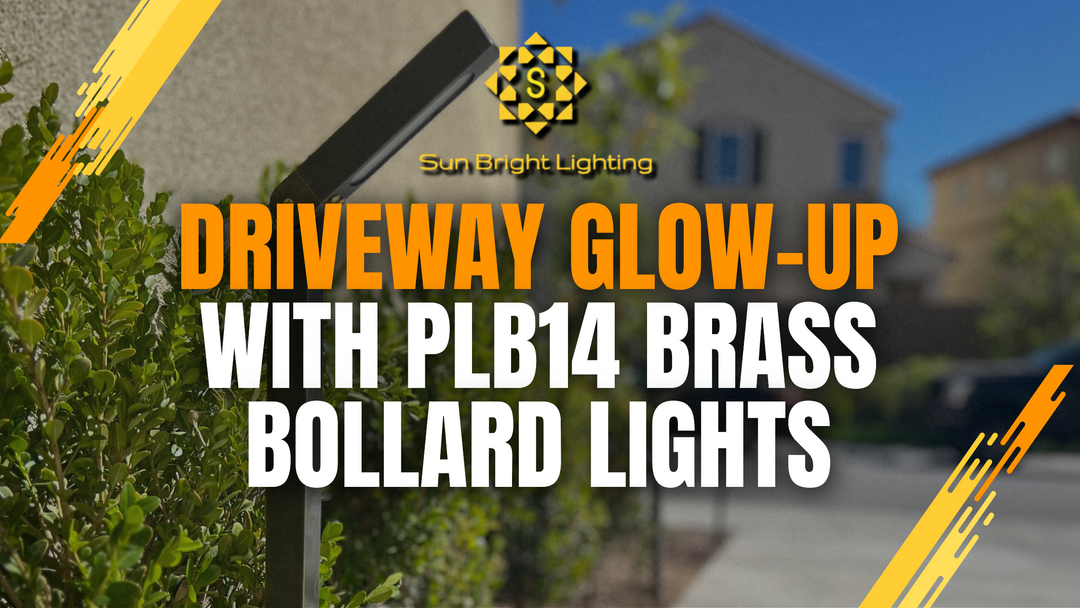 Functional Beauty: PLB14 Lights Up the Driveway with Style