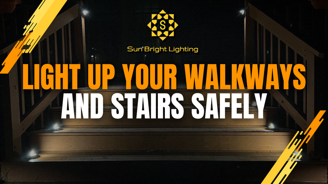 Outdoor Step Lights for Safe Walkways