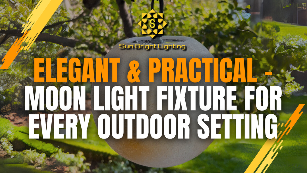 GL Series Moon Light Fixtures: A Landscape Lighting Ally for Creative Installs