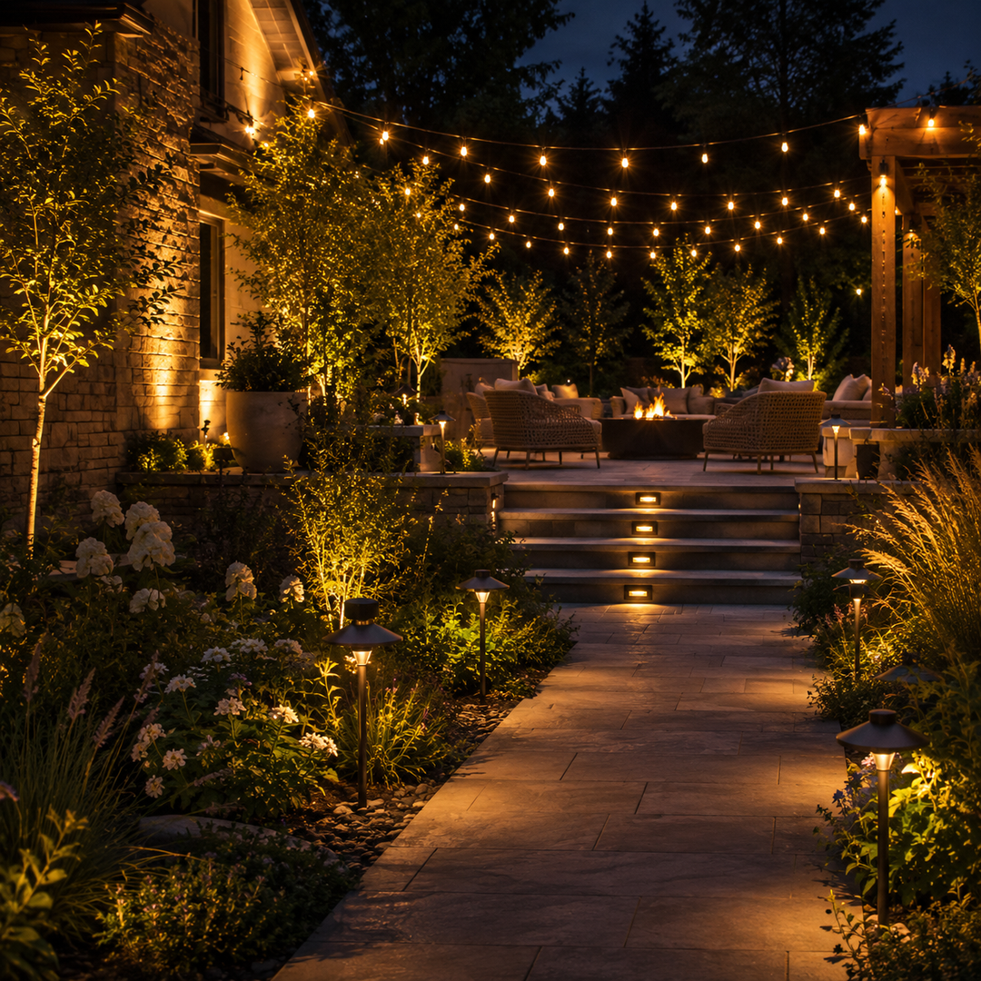Light My Backyard Patio