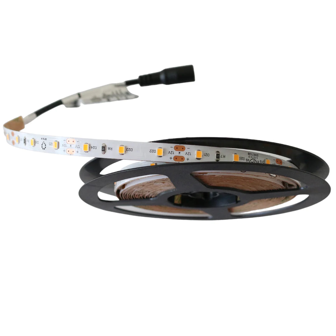 SL01 Strip Light 2835 1.7W/ft 8mm DC12V Low Voltage LED Indoor IP20 UL SMD Tape Light