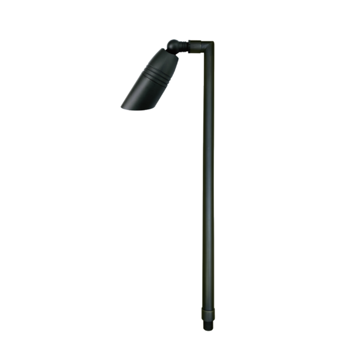 Outdoor Landscape Lighting LED 12V Low Voltage JT-LV-215 Solid Cast Brass Bullet Spotlight - MR16 12V Low Voltage Landscape Lighting