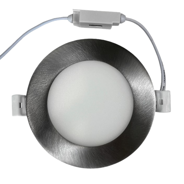 CB04 4x/8x/12x Package 10W 3CCT Dimmable Round Slim 12V LED Panel Light Low Voltage Lighting Fixture