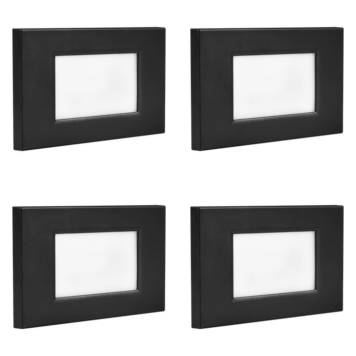 STA10 4x/8x/12x Package 3.5W 3CCT Rectangular Waterproof Horizontal LED Stair Step Light Fixture