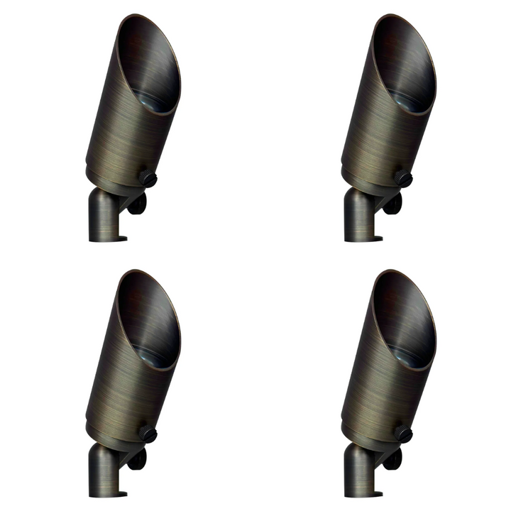 SPB10 4x/8x/12x Package 8W 3000K Warm White Integrated LED Brass Spotlight Low Voltage Small Directional Bullet Light