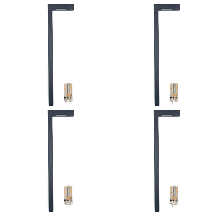BPLP03 Aspen Brass Path Light 4x/8x/12x G4 2W Dimmable 2700K Package Low Voltage Outdoor Lighting