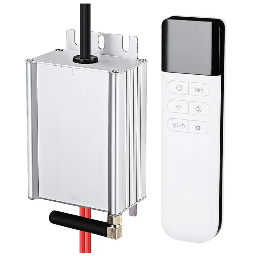 Low Voltage Dimmer for 12V 15V AC Landscape Lighting for Dimmable LED Sun Bright Lighting