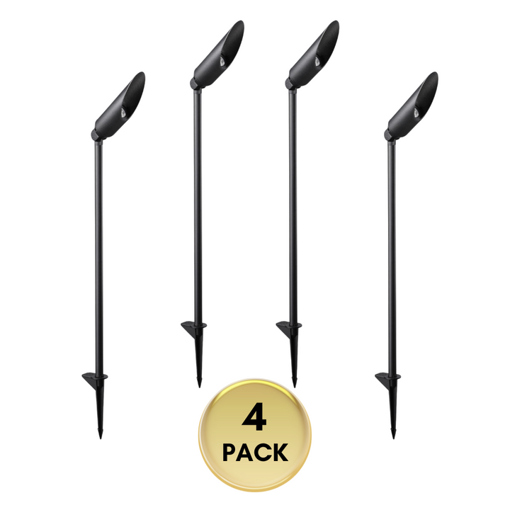 SPAL01 Acuto Tall Spotlight Low Voltage Aluminum 7W 3000K Warm White MR16 LED Spotlight Outdoor Landscape Lighting