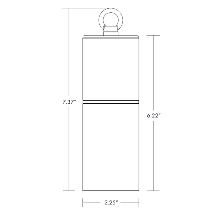 Brilliance Glacier Low Voltage Directional MR16 Brass and Acrylic Hanging Pendant Downlight Outdoor Landscape Lighting