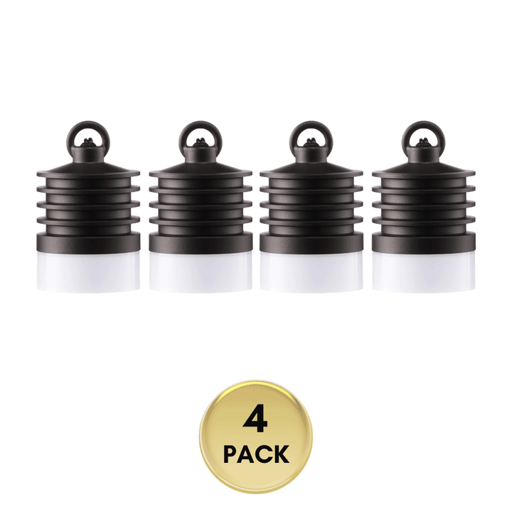 HLSL02 Calvo Low Voltage Oil-Rubbed Bronze Cylinder Pendant 4.5W 2700K Integrated LED Aluminum Light Hanging Patio Light