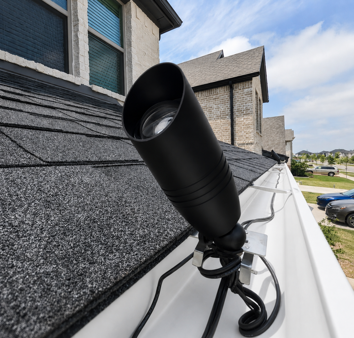 Outdoor Landscape Lighting LED 12V Low Voltage SSB1 Gutter Mount Stainless Steel Bracket for Landscape Lighting Fixture