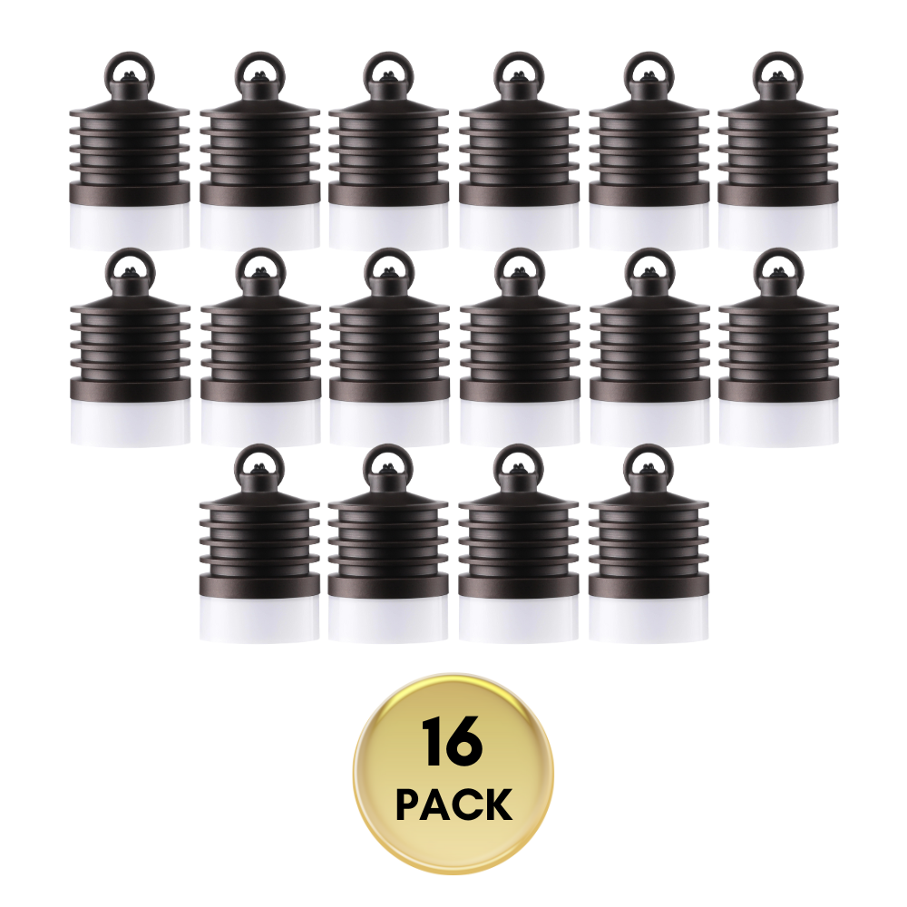 HLSL02 Calvo Low Voltage Oil-Rubbed Bronze Cylinder Pendant 4.5W 2700K Integrated LED Aluminum Light Hanging Patio Light