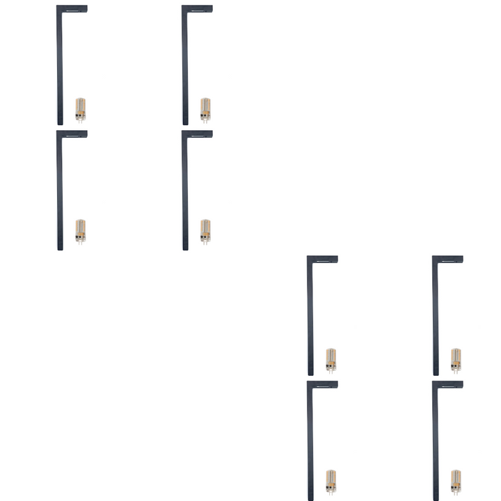 BPLP03 Aspen Brass Path Light 4x/8x/12x G4 2W Dimmable 2700K Package Low Voltage Outdoor Lighting