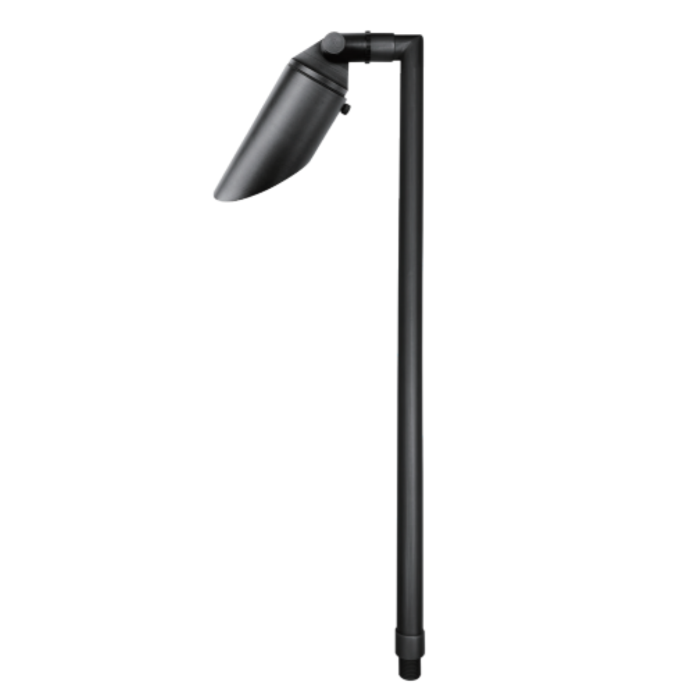 Outdoor Landscape Lighting LED 12V Low Voltage JT-LV-210 Solid Cast Brass Spotlight - 12V Low Voltage Landscape Lighting Spotlight and Pole