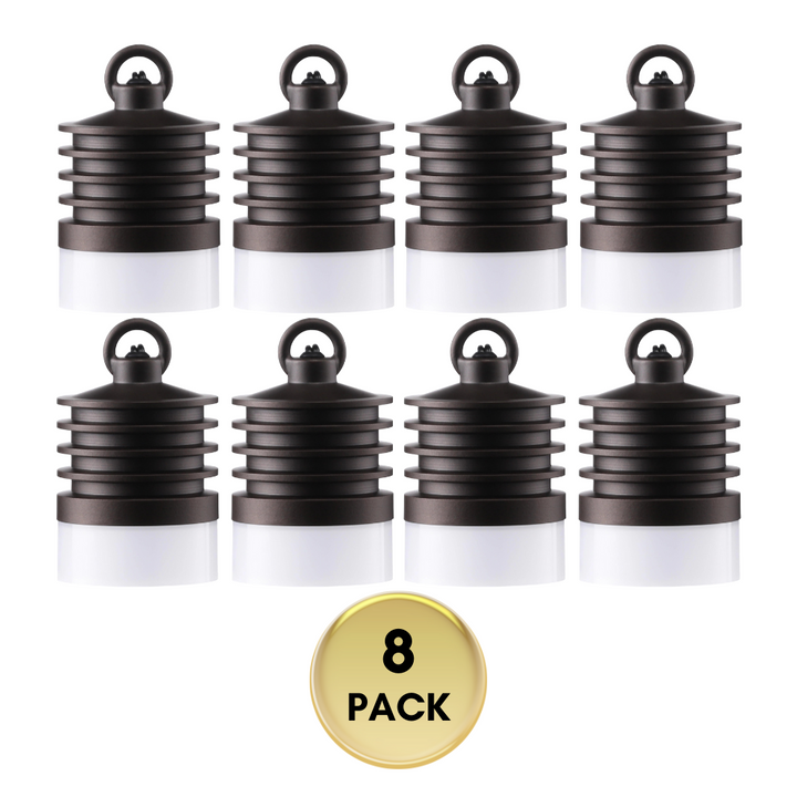 HLSL02 Calvo Low Voltage Oil-Rubbed Bronze Cylinder Pendant 4.5W 2700K Integrated LED Aluminum Light Hanging Patio Light
