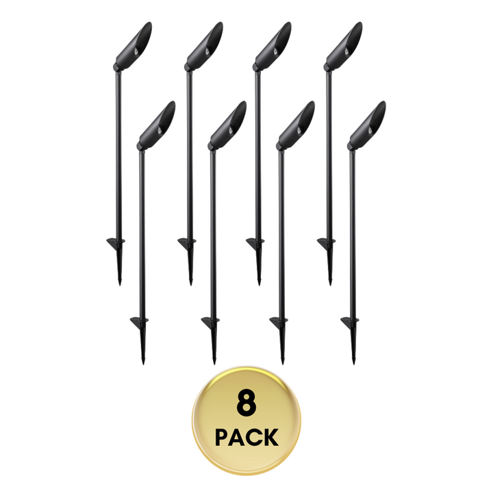 SPAL01 Acuto Tall Spotlight Low Voltage Aluminum 7W 3000K Warm White MR16 LED Spotlight Outdoor Landscape Lighting