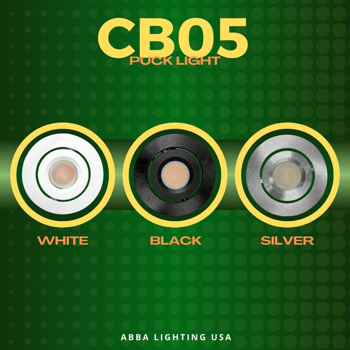 Outdoor Landscape Lighting LED 12V Low Voltage CB05 4x/8x/12x Package 1.5W DC12V Low Voltage Round LED Cast Aluminum Recessed Cabinet Light Down Lighting Fixture 3000K or 5000K