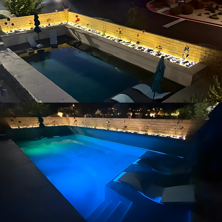 RL100 LED Low Voltage Rope Lights Outdoor IP65 3000K, 5000K, Multi Color RGB, Pink, Purple, Red, Yellow, Blue, Green