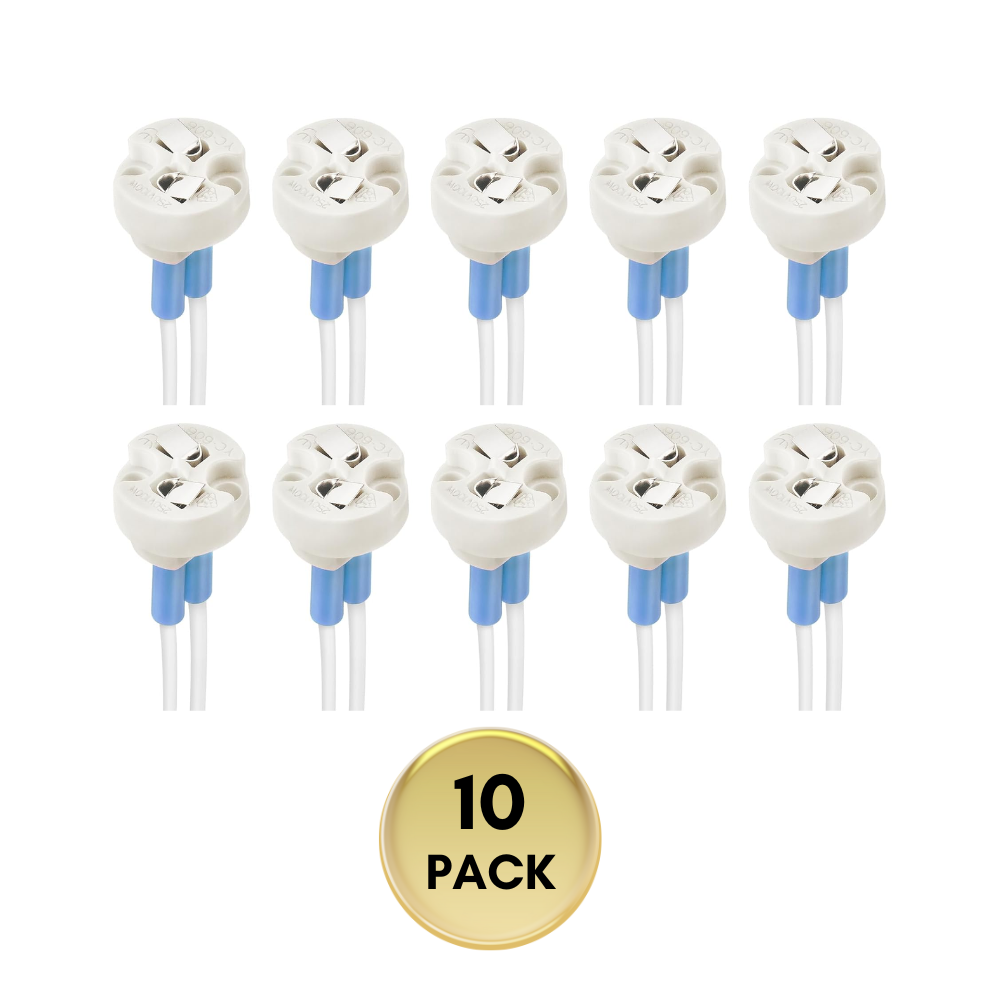 Socket Adapter Mr16 Ceramic Socket Adapter for G4, G6.35, MR11, MR16 Bulbs Package – 12V-2