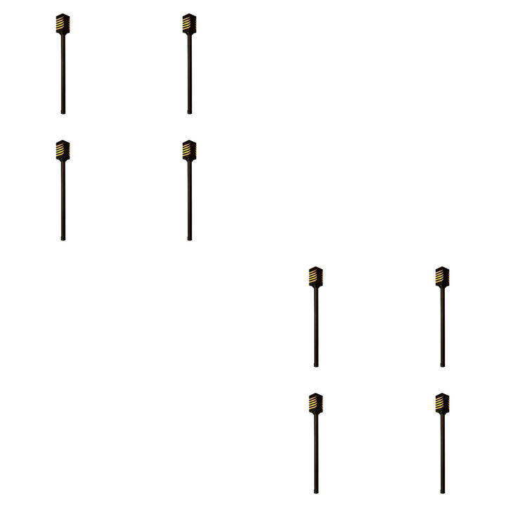 PLB24 4x/8x/12x Package Cast Brass Path and Area Light LED Low Voltage Pathway Outdoor Lighting Landscape Fixture 3W 3000K Bulb