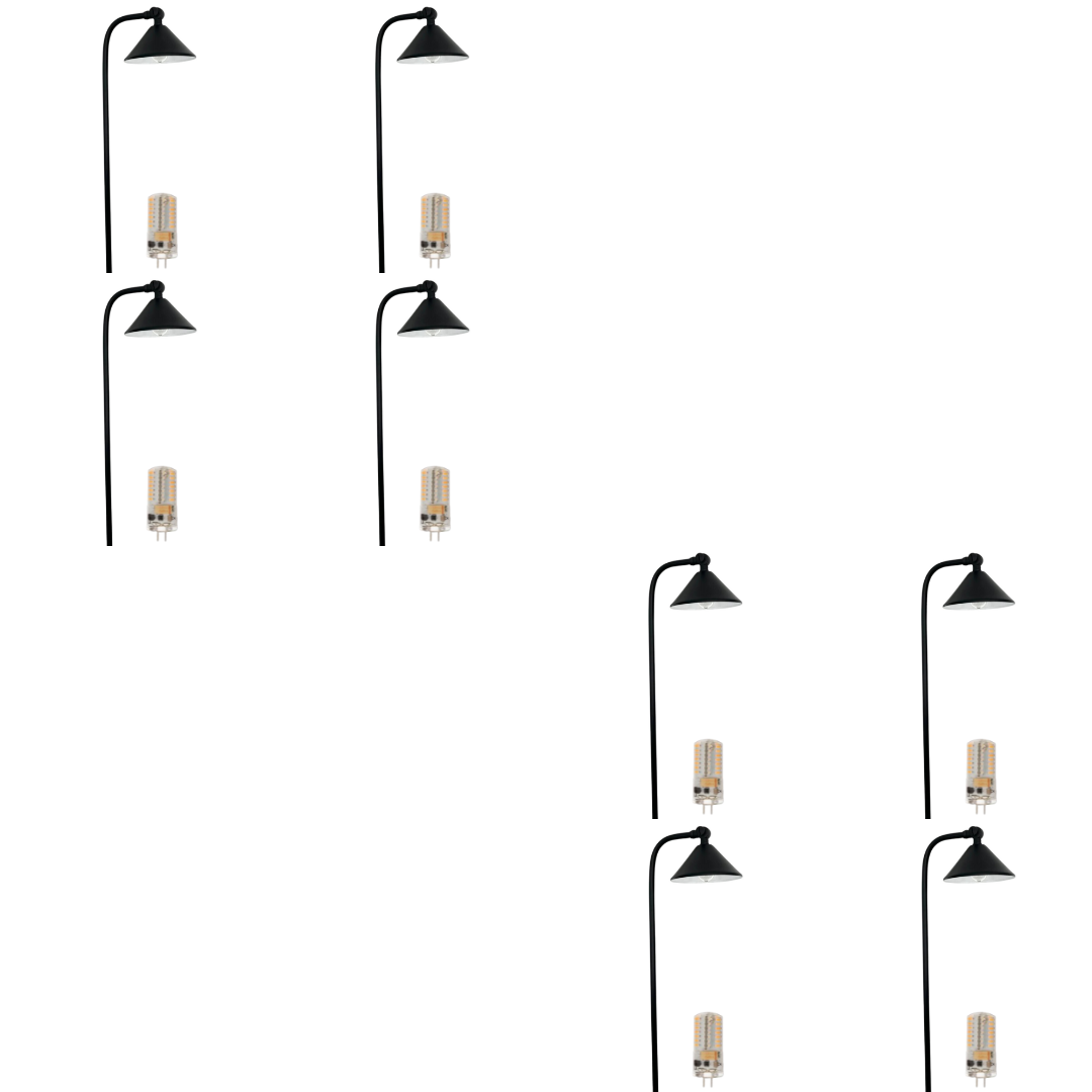 BPLP07 Tulay Bell Brass Path Light 4x/8x/12x G4 2W Dimmable 2700K Package Low Voltage Landscape Lighting